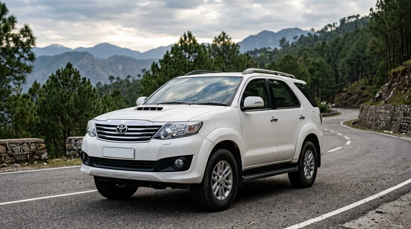 Toyota Fortuner — U Drive Cars self-drive rental in Mysore